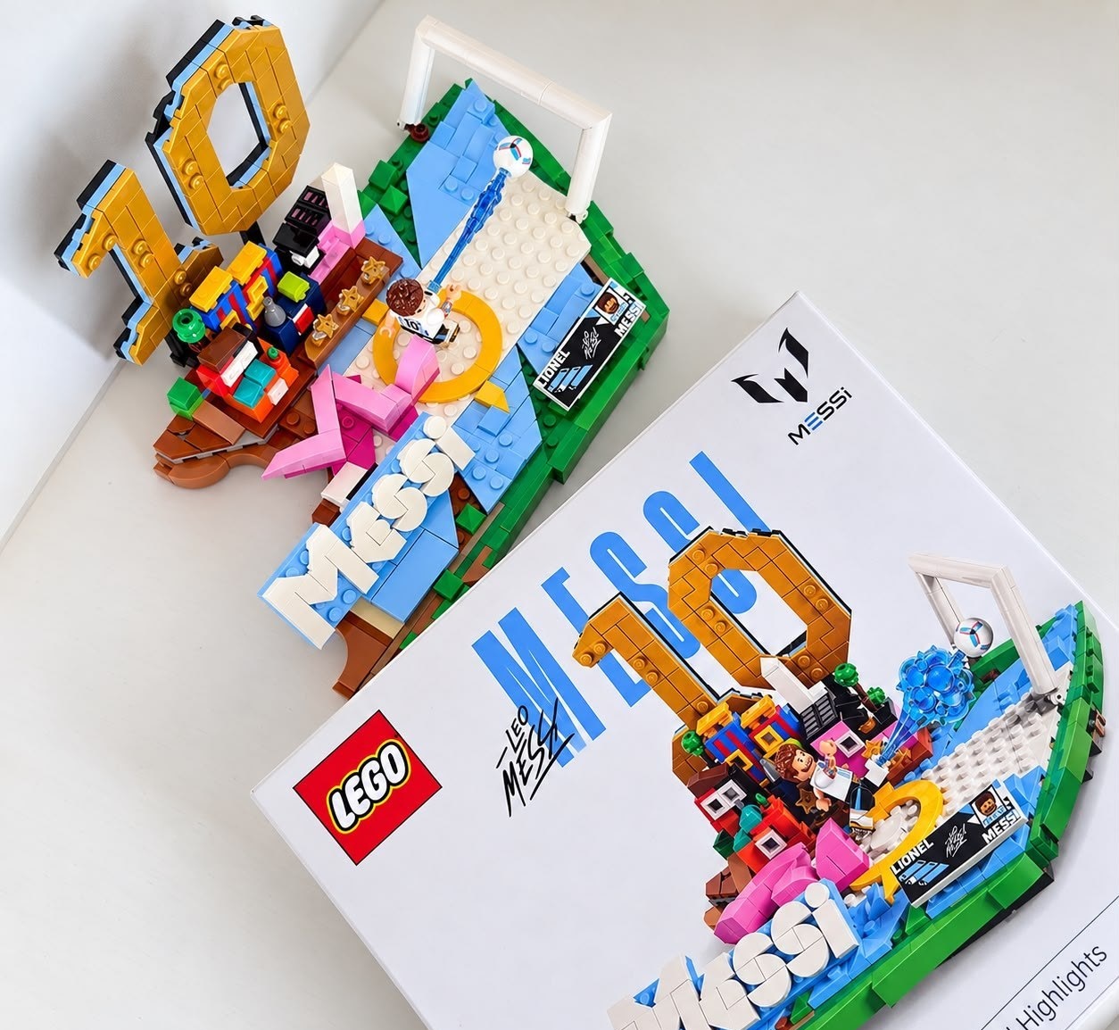 Lego Editions Destaques Do Futebol Lionel Messi 43011 500 peças