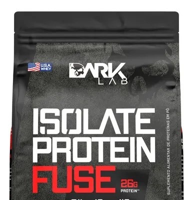 Whey protein Dark Lab Isolate Fuse em pó sabor Morango x 900g
