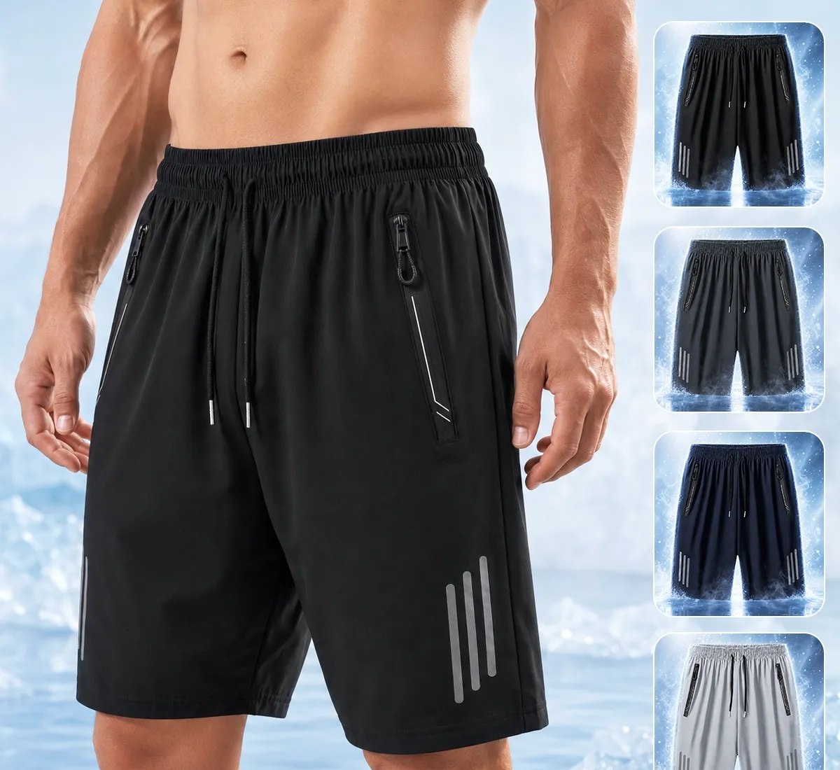 Short Bermuda Secagem Dry Zip