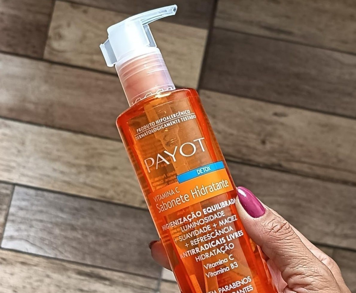 Sabonete Liquido Detox, Vitamina C- Payot 220Ml