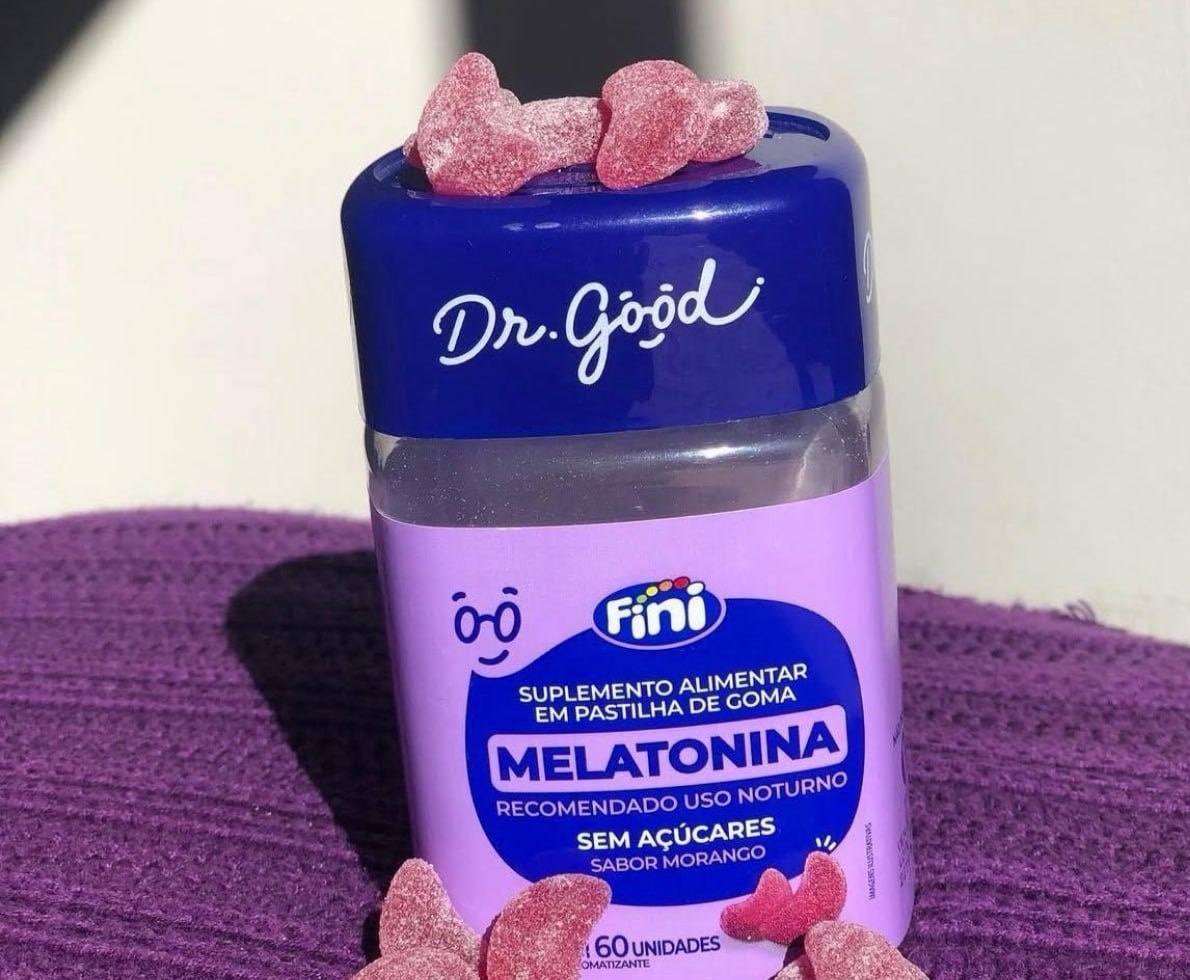 Melatonina Em Gomas Fini Dr Good