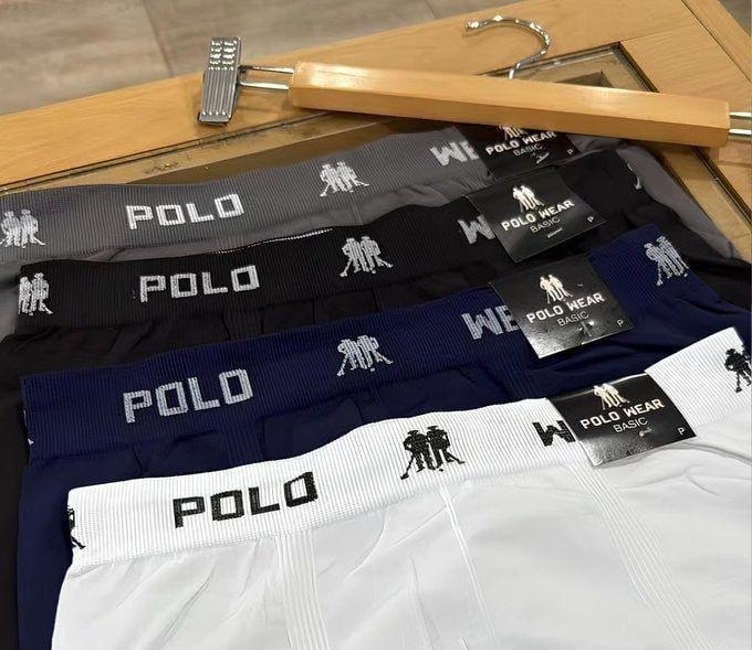 Kit 12 Cuecas Boxer Polo Wear Microfibra