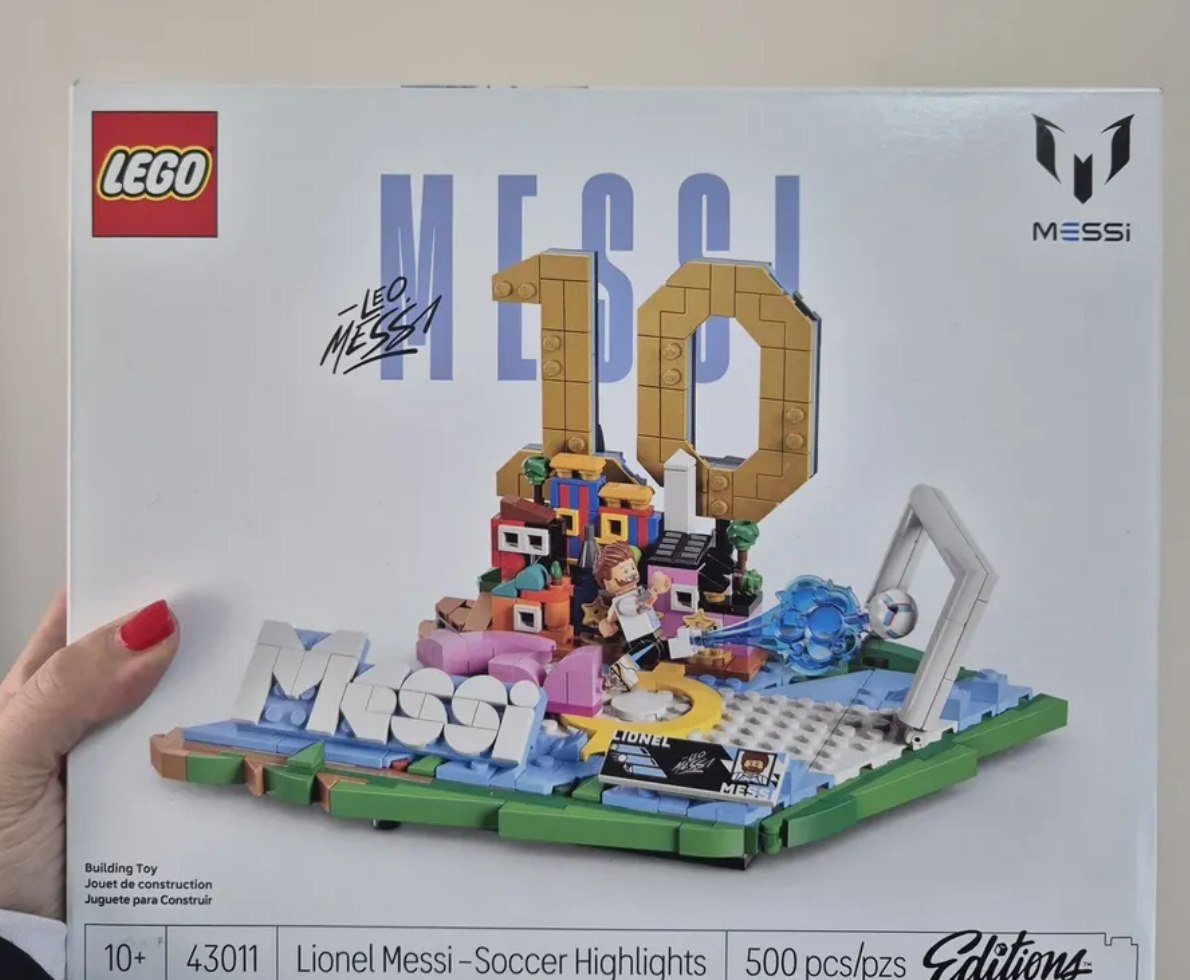 Lego Editions Destaques do Futebol Lionel Messi