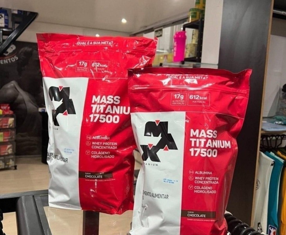 Hipercalórico 1,4kg Max Titanium Sabor Chocolate