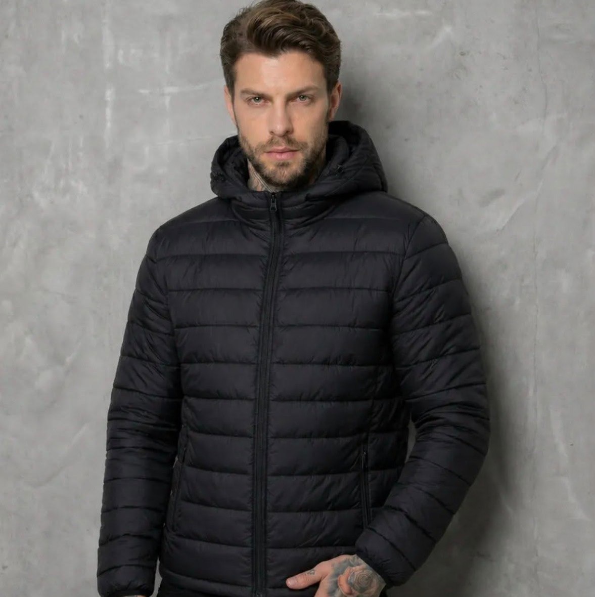 Jaqueta Puffer De Frio Blusa Impermeável Inverno Intenso