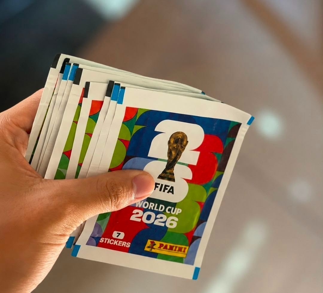 Kit com 10 Envelopes 70 Figurinhas Copa do Mundo 2026 Panini