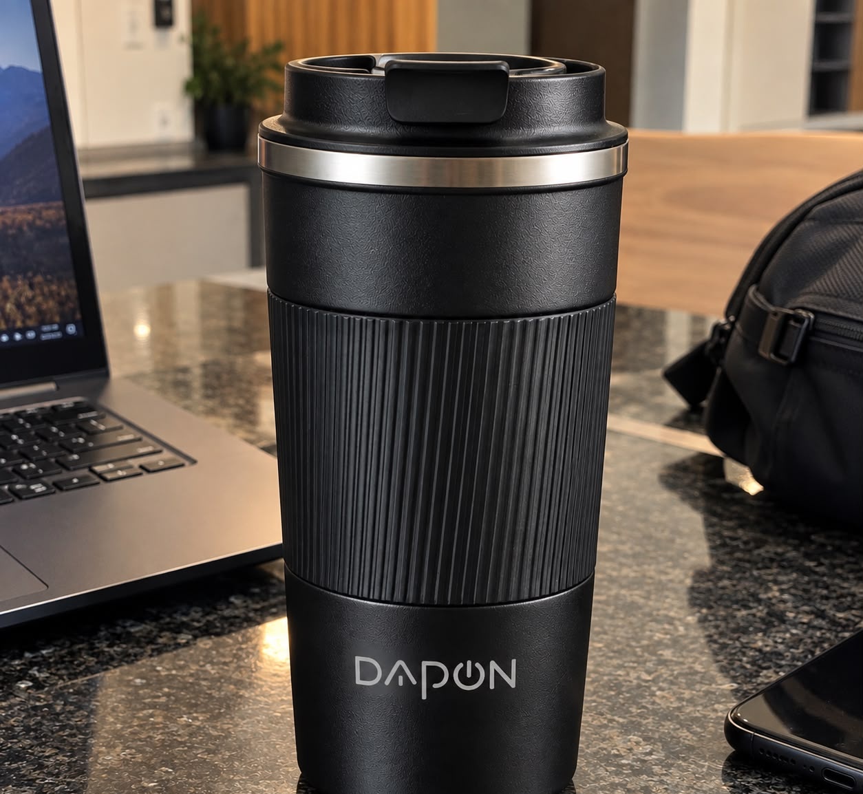 Copo Térmico Dapon 510ml Aço Inox