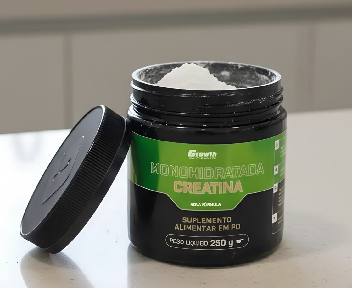 Creatina 250g Monohidratada - Growth Supplements Sem Sabor