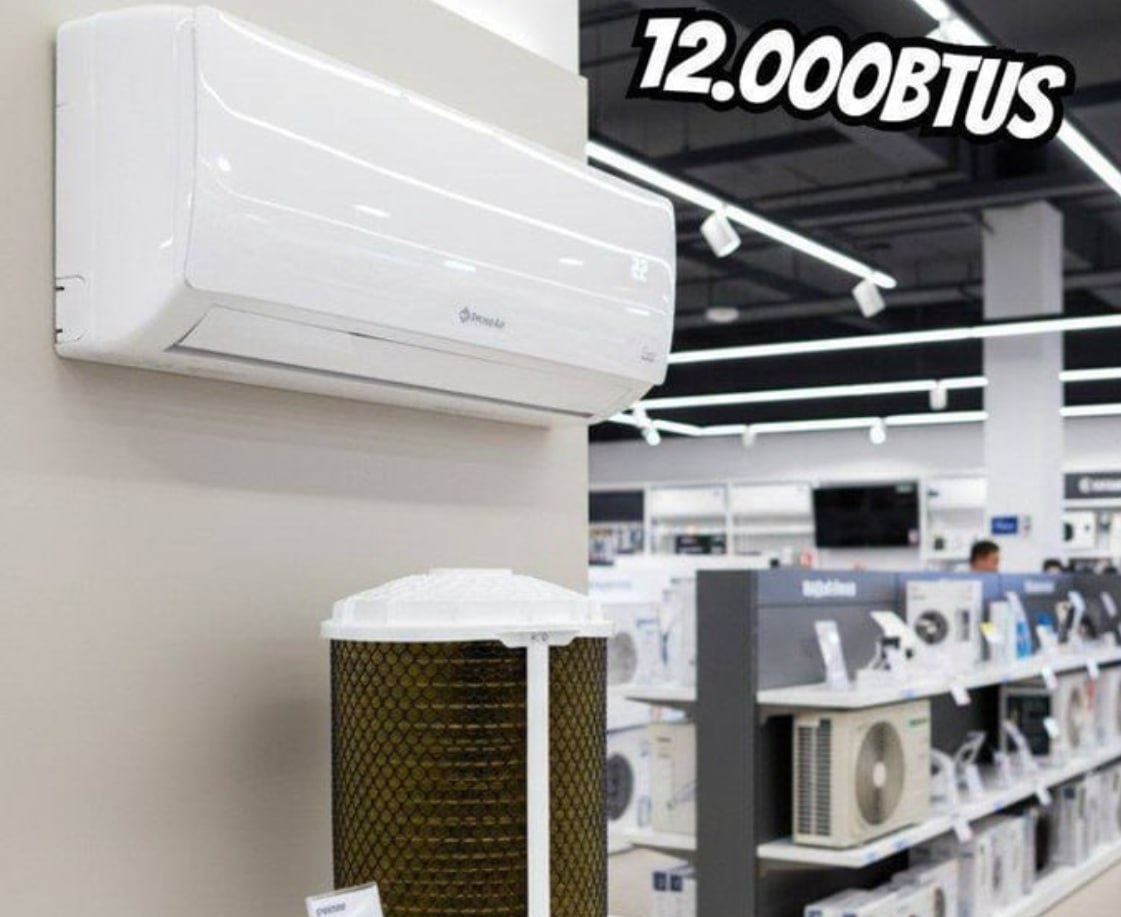Ar Condicionado Split Inverter 12000 Btuh Prime Air Frio 12FC 220V