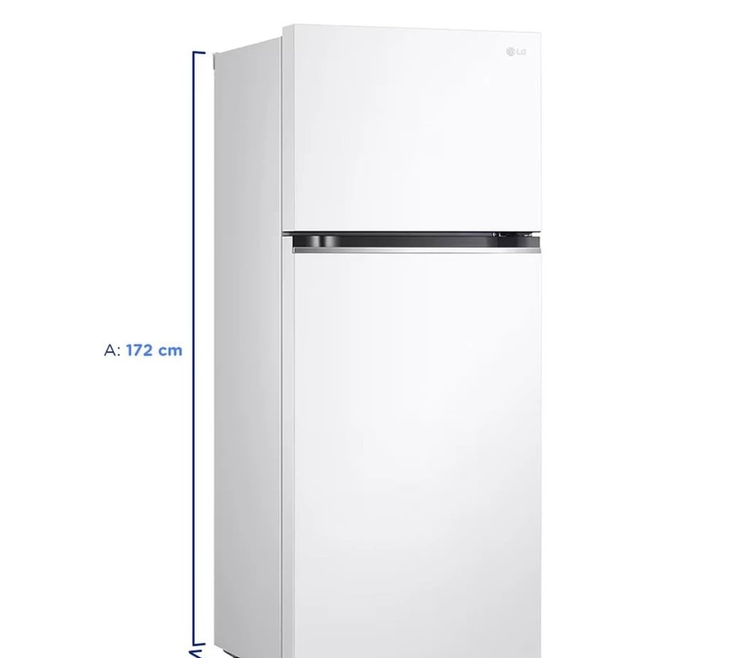 Geladeira LG GN-B372PQW 375L Frost Free Inverter
