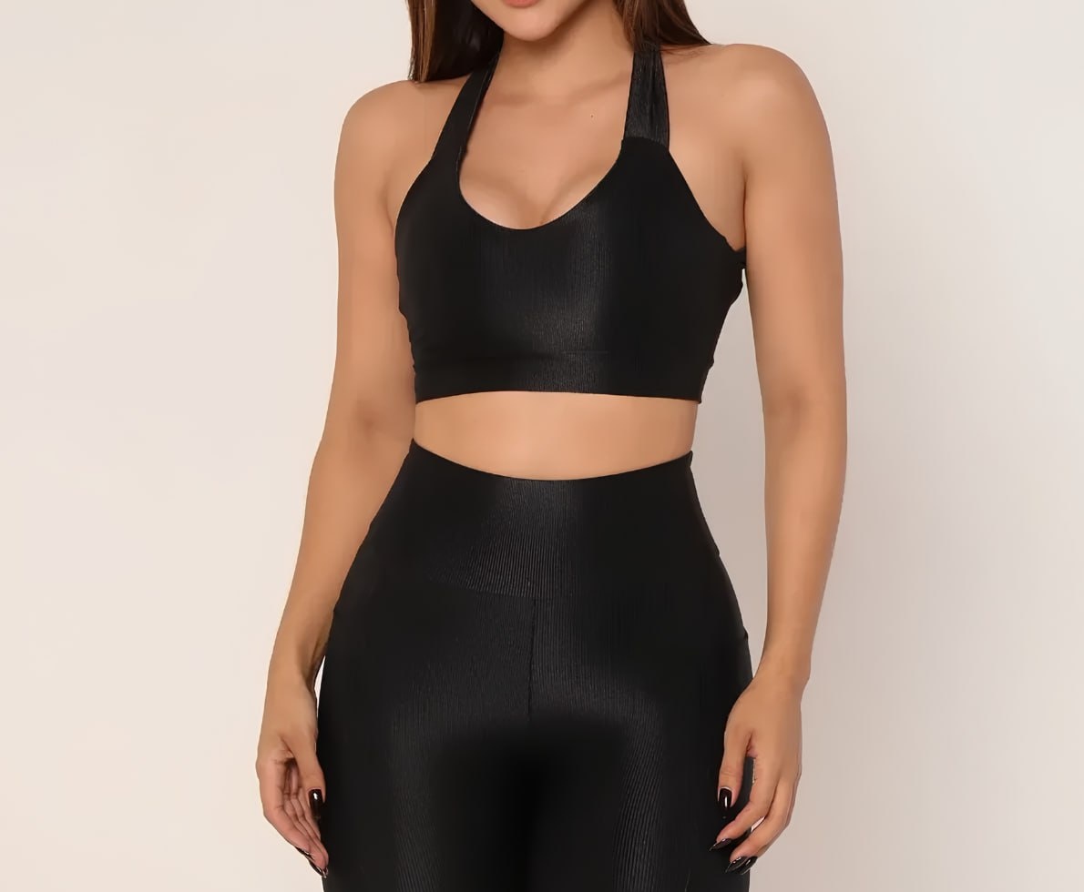 Conjunto Fitness Canelado