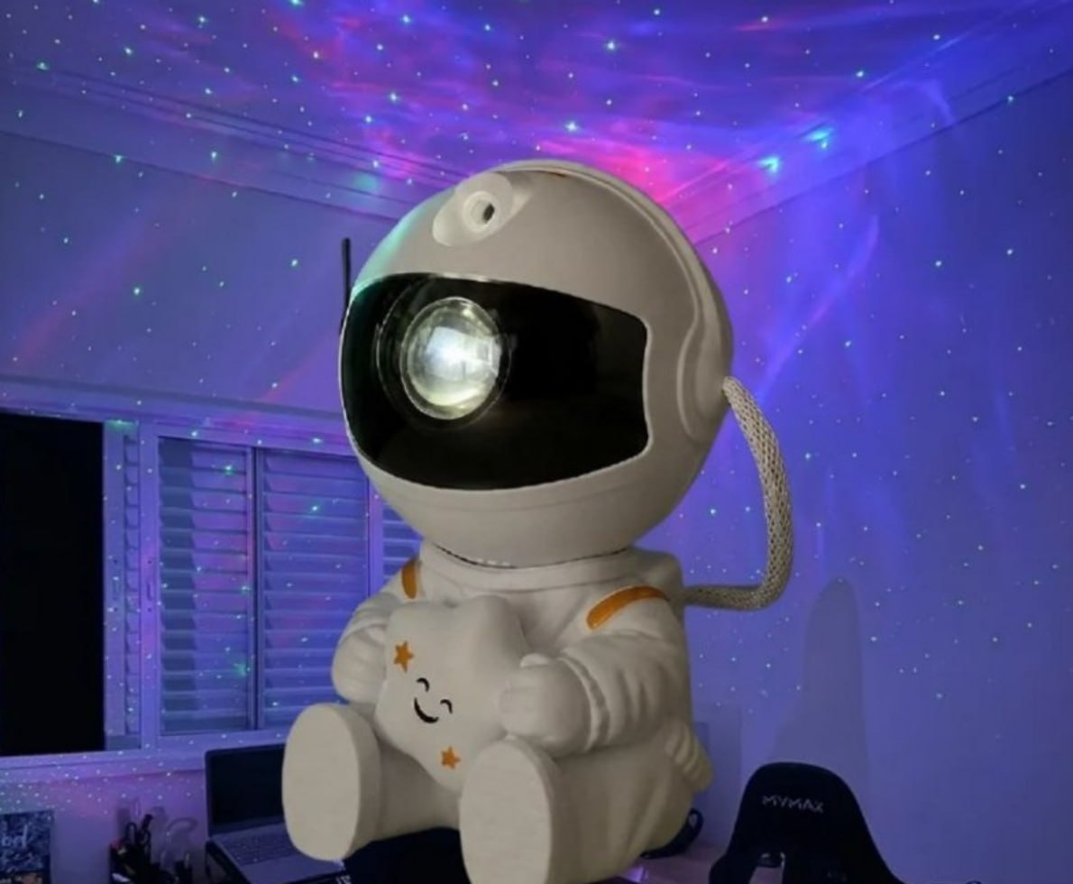 Mini Astronauta Projetor Estrelas Galáxia