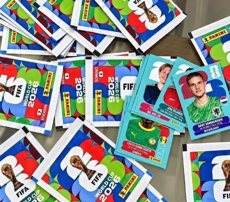 Kit com 10 Envelopes 70 Figurinhas Copa do Mundo 2026 Panini