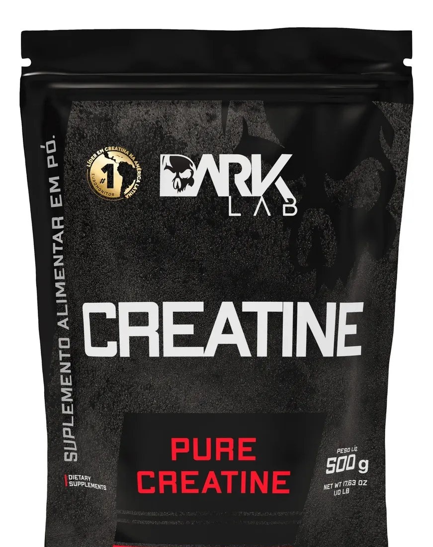 Creatina Dark Lab Premium Pure em pó Sem sabor x 500g