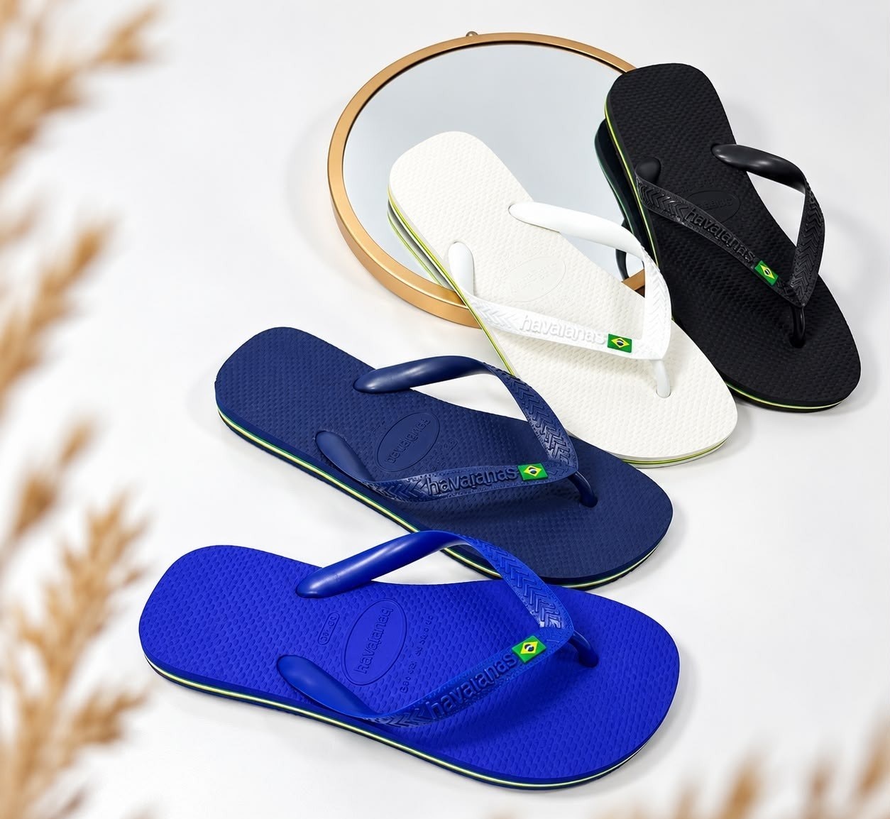 Chinelo Havaianas Brasil 5 cores