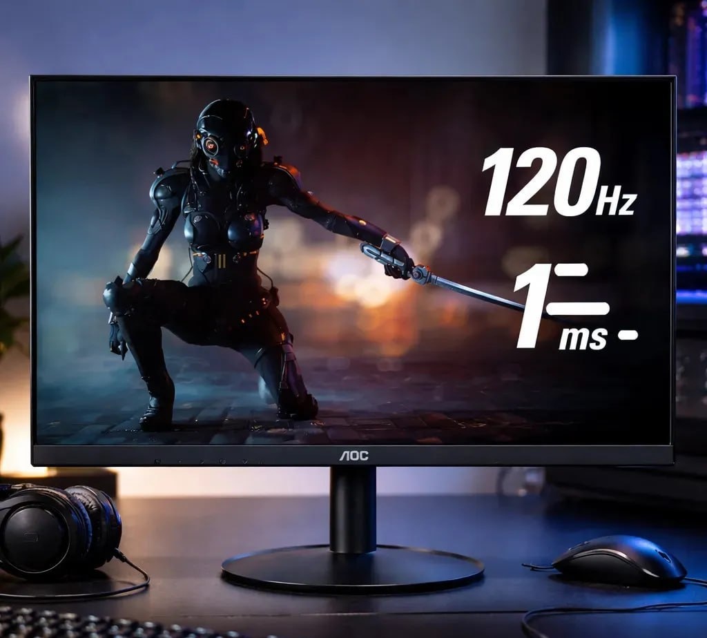 Monitor Gamer AOC Série B30 21.5 Full HD Gaming 120Hz 1ms