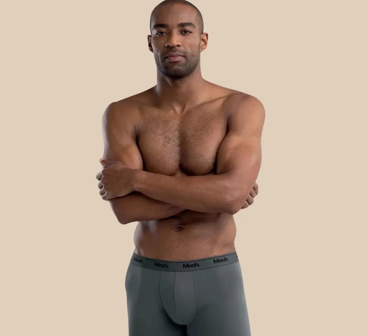 Kit Com 10 Cuecas Boxer Algodão Cotton Adulto Mash