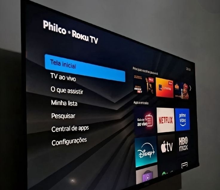 Smart TV Philco 50 4K UHD Roku TV HDR10  Dolby Audio