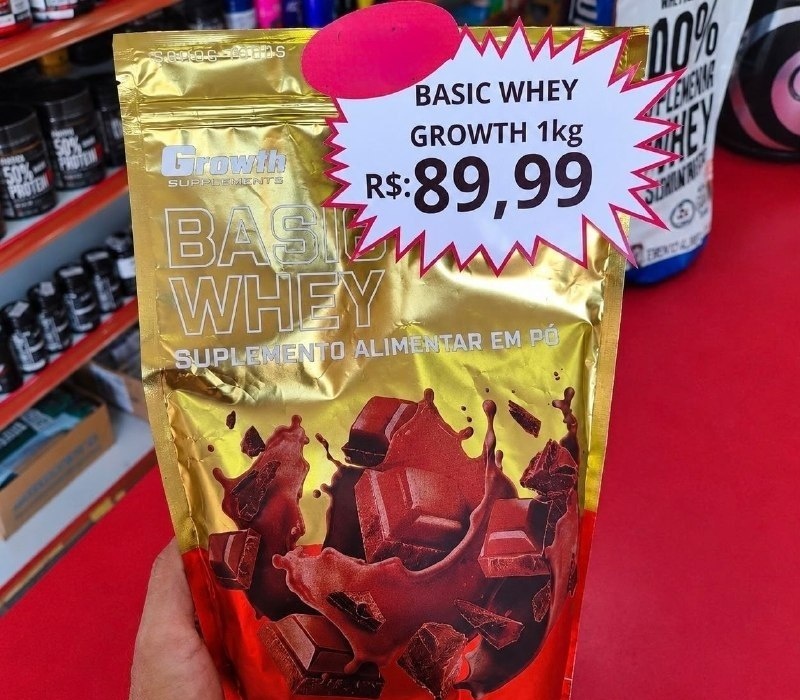 Basic Whey 1kg Growth Supplements