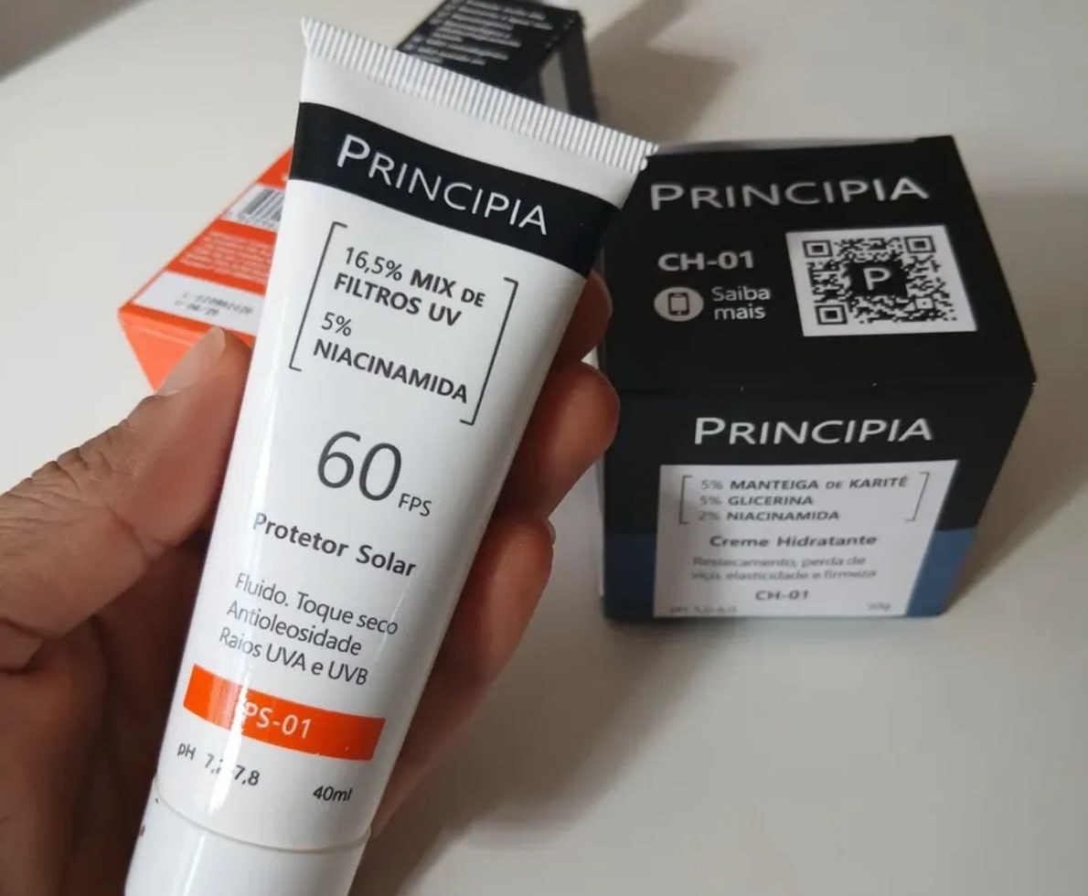 Principia Kit Hidratação E Proteção Facial