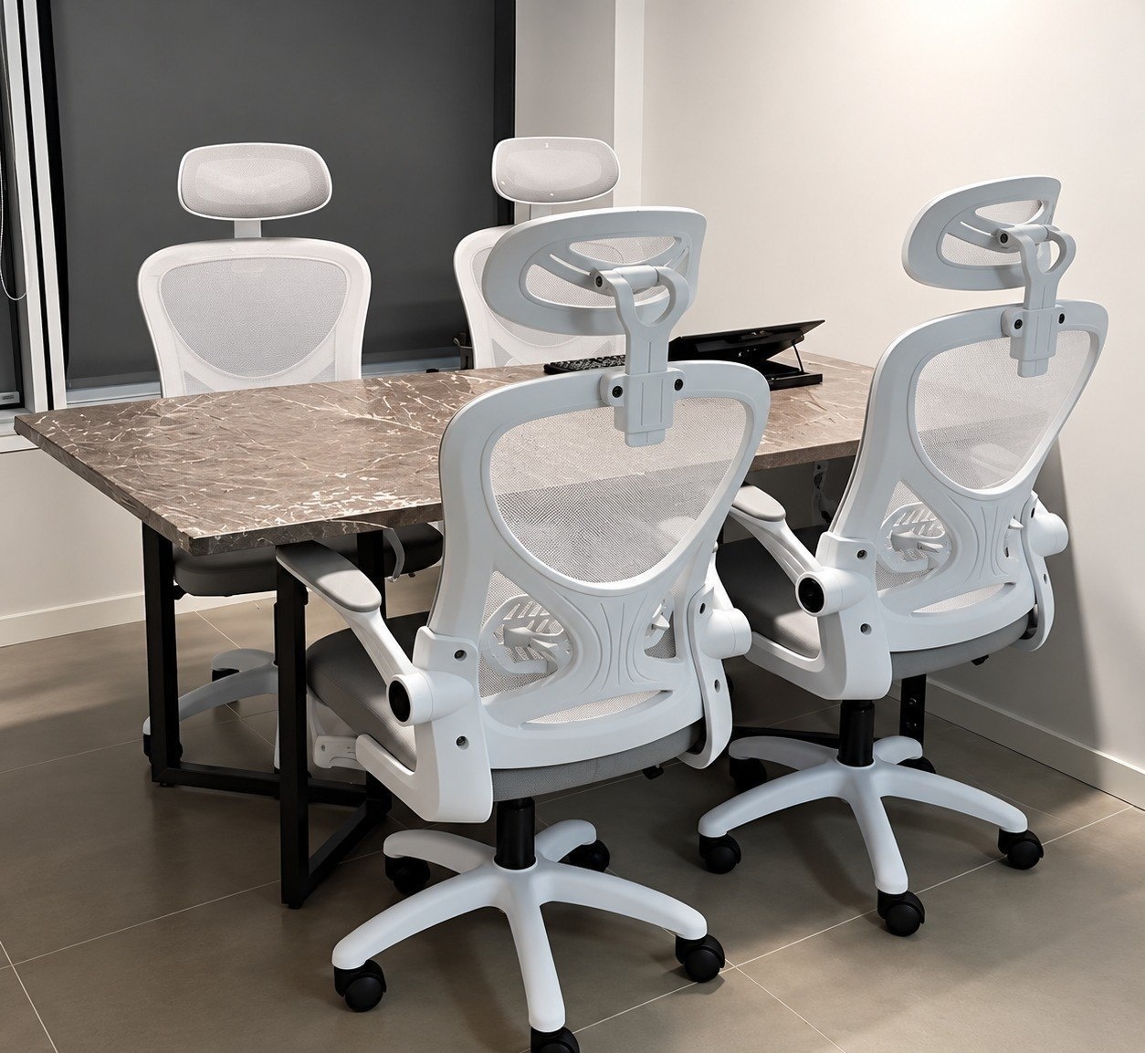 Cadeira de Escritório Ergonômica Mesh Columbus Presidente