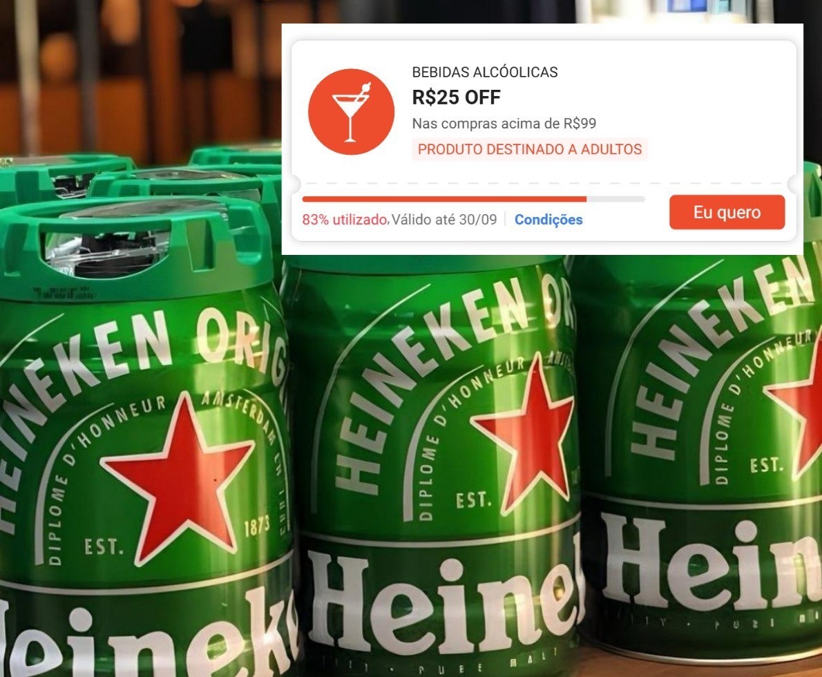 Cerveja Heineken Barril 5L