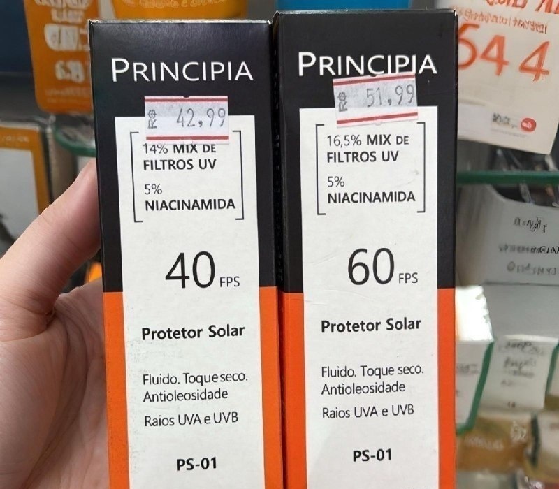 Kit com 2 Protetor Solar Facial PS-01 FPS 40