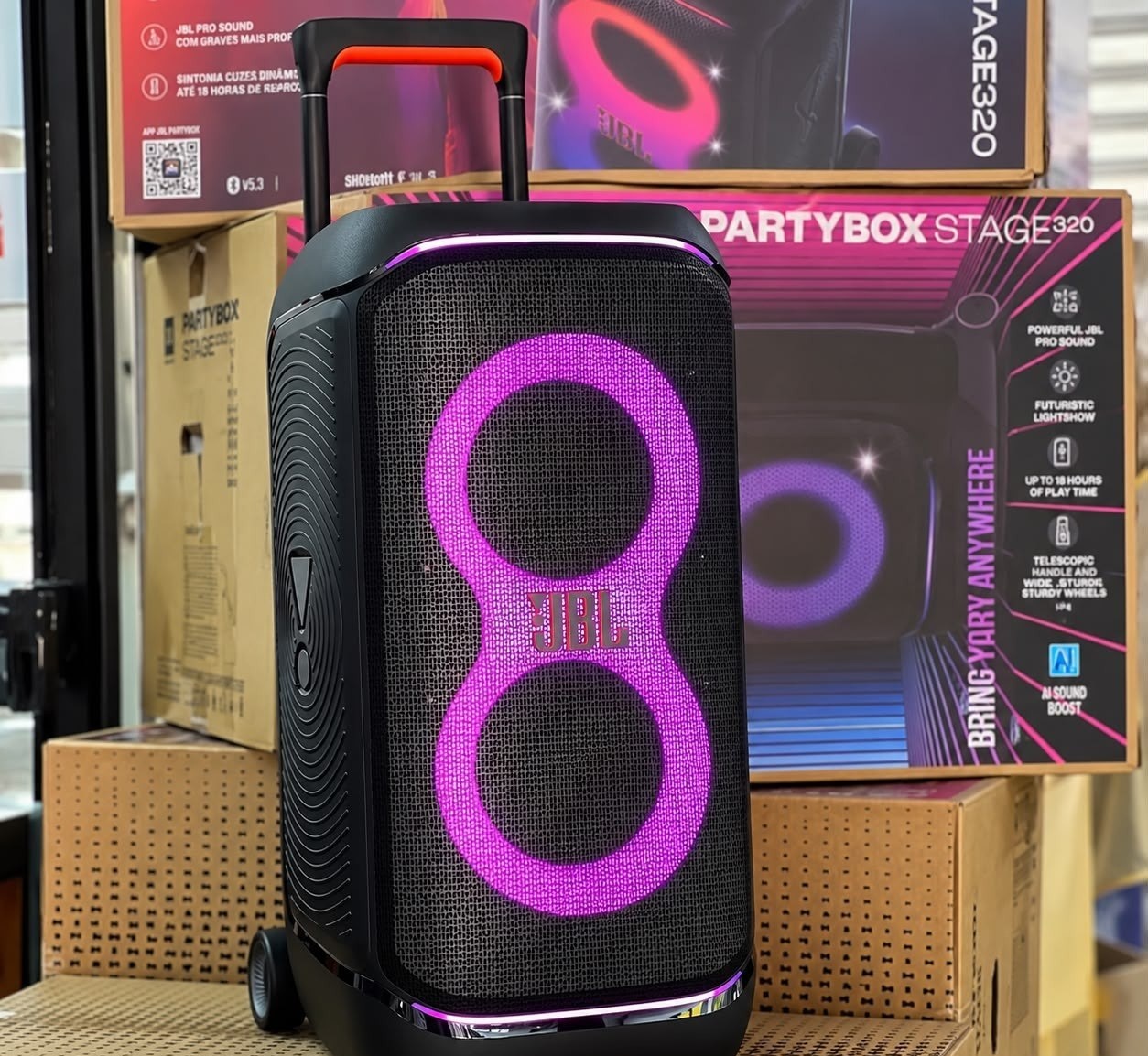 Caixa de Som JBL PartyBox Stage 320