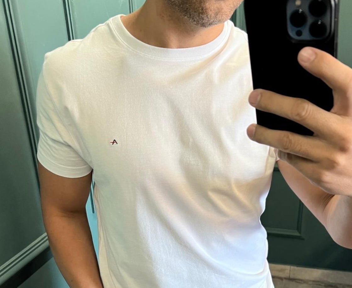 Camiseta Aramis Básica Branca