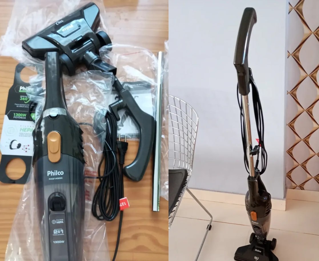 Aspirador De Pó 2 Em 1 Philco 1400w