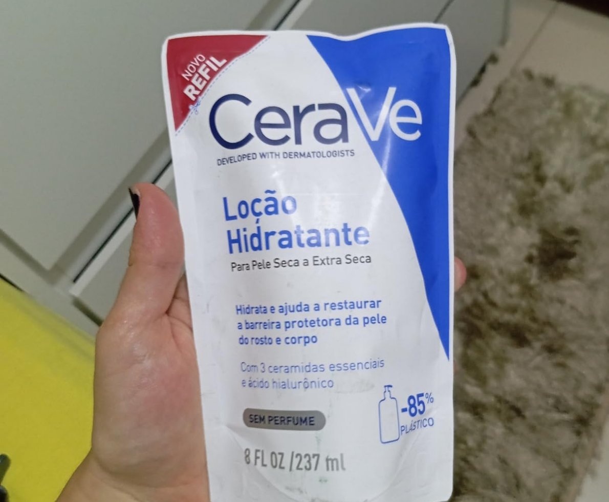 Refil Loção Hidratante Cerave p Pele Seca e Extra Seca 237mL