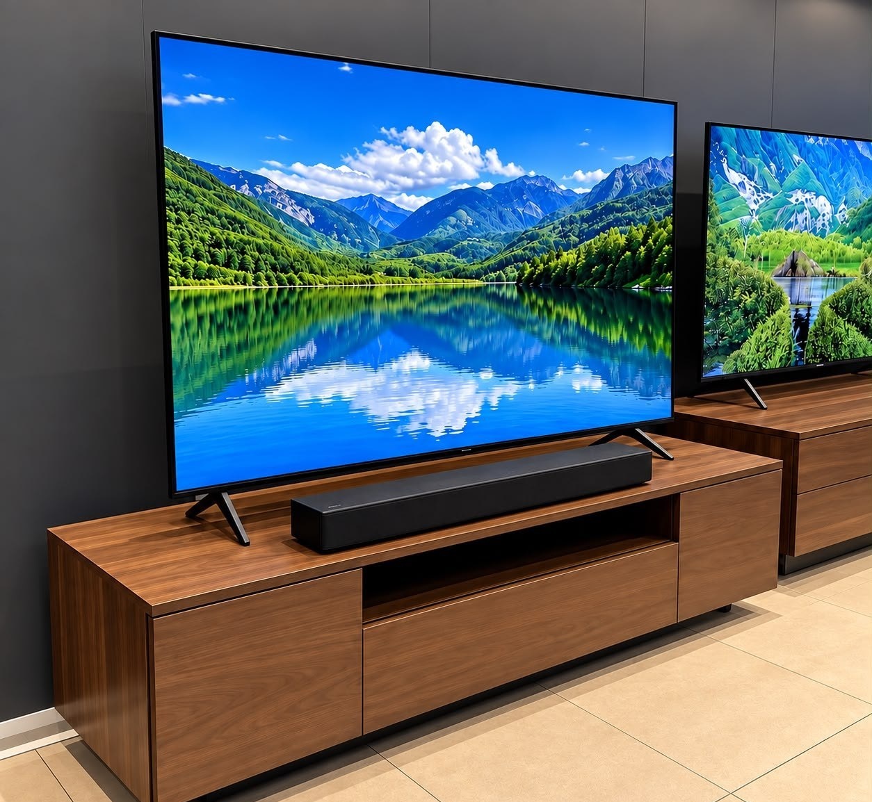 Samsung Smart TV 58 Crystal UHD 4K 2026  Soundbar Samsung HW-B400F
