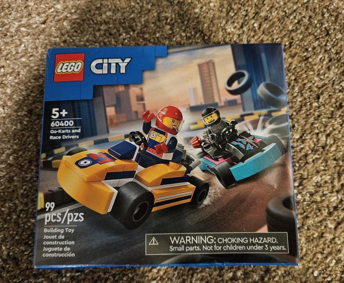 LEGO Set City Great Vehicles Carros de Karting e Pilotos