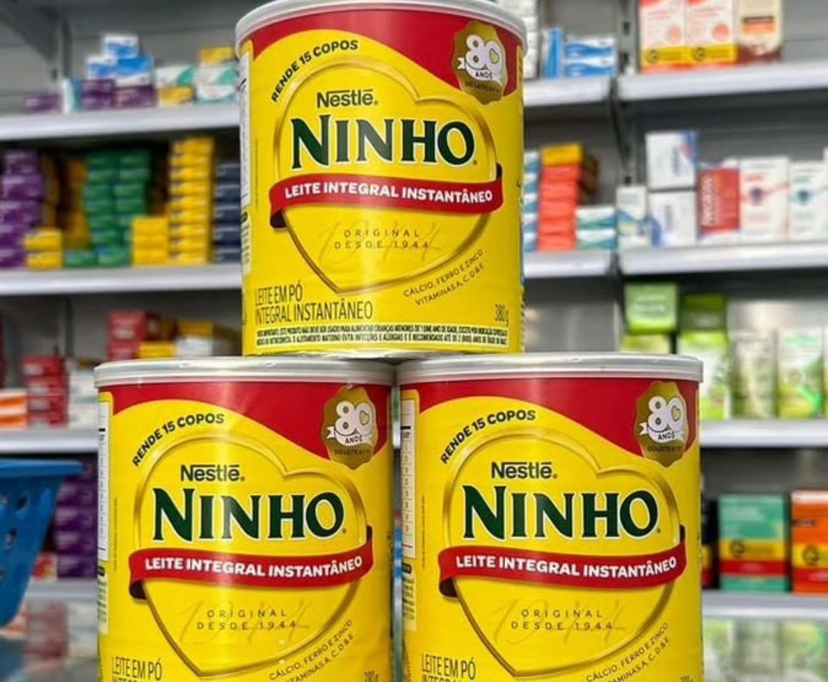 Leite Pó Instantâneo Integral Ninho Lata 380g