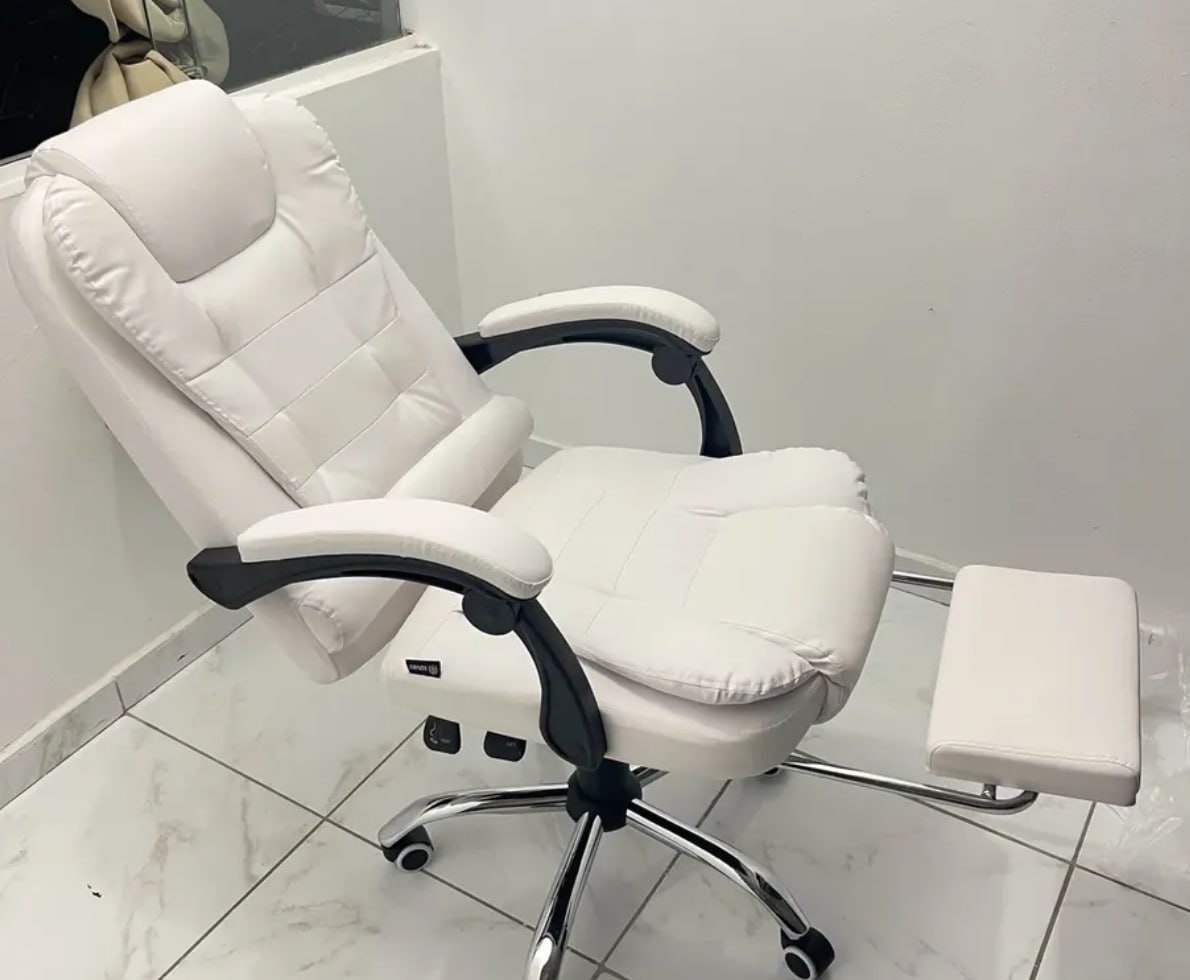 Cadeira Itália Presidente Ergonômica - Luvinco Branca