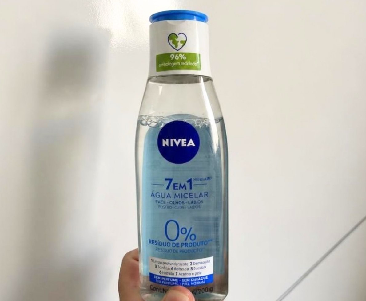 NIVEA Água Micelar Solução de Limpeza 7 em 1 Refrescante 200ml