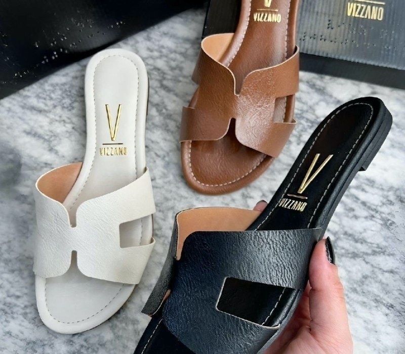 Sandália Rasteirinha Vizzano 5 cores