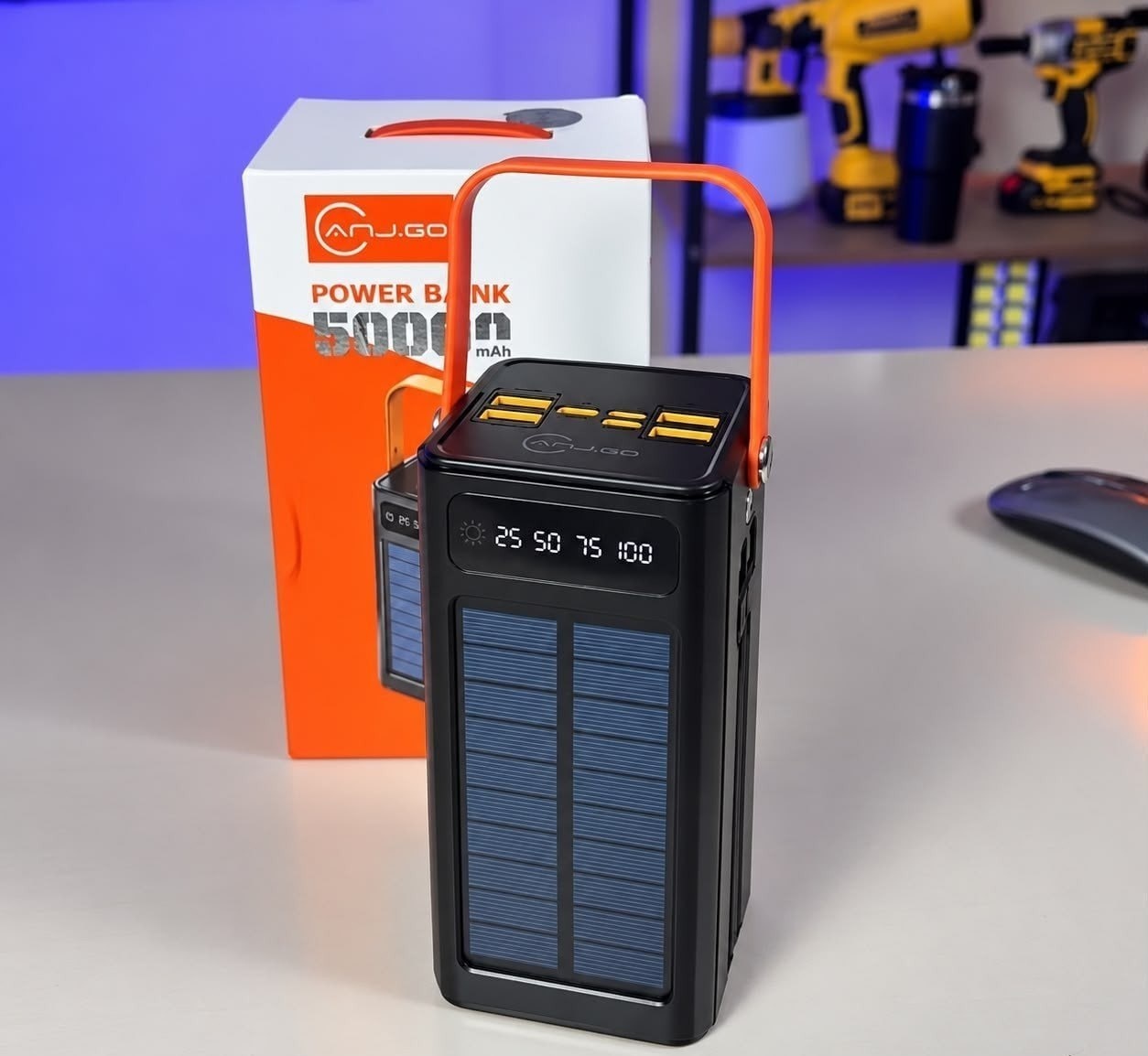 Power Bank Solar Turbo 50.000mAh