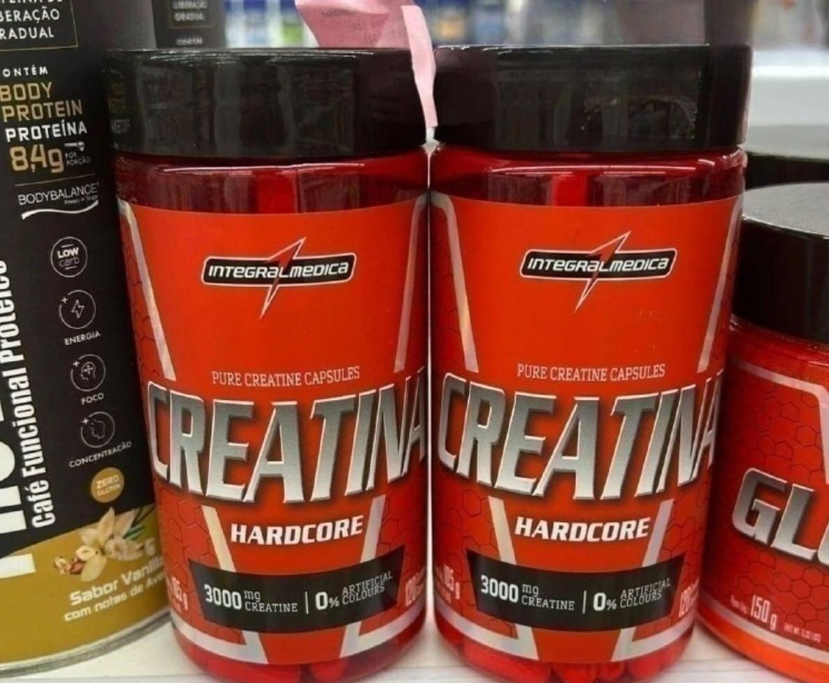 Creatina Integralmédica Hardcore em cápsula 105g