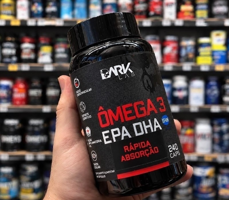 Ômega 3 Epa Dha Dark Lab 240 Cápsulas