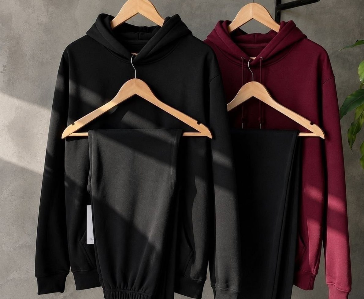 Conjunto Moletom Casaco Com Capuz E Calça