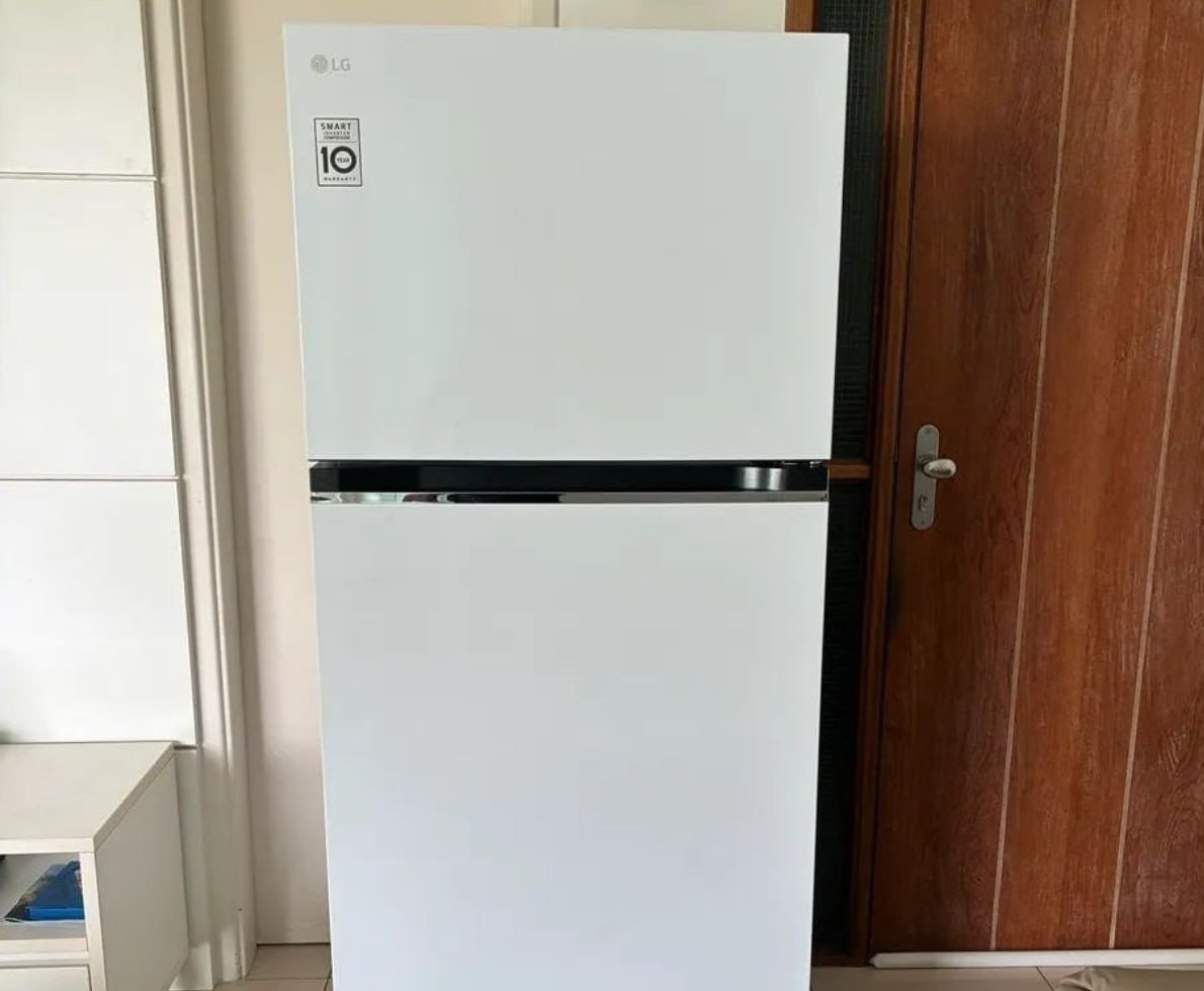 Geladeira LG Duplex 375L Frost Free Inverter 220v