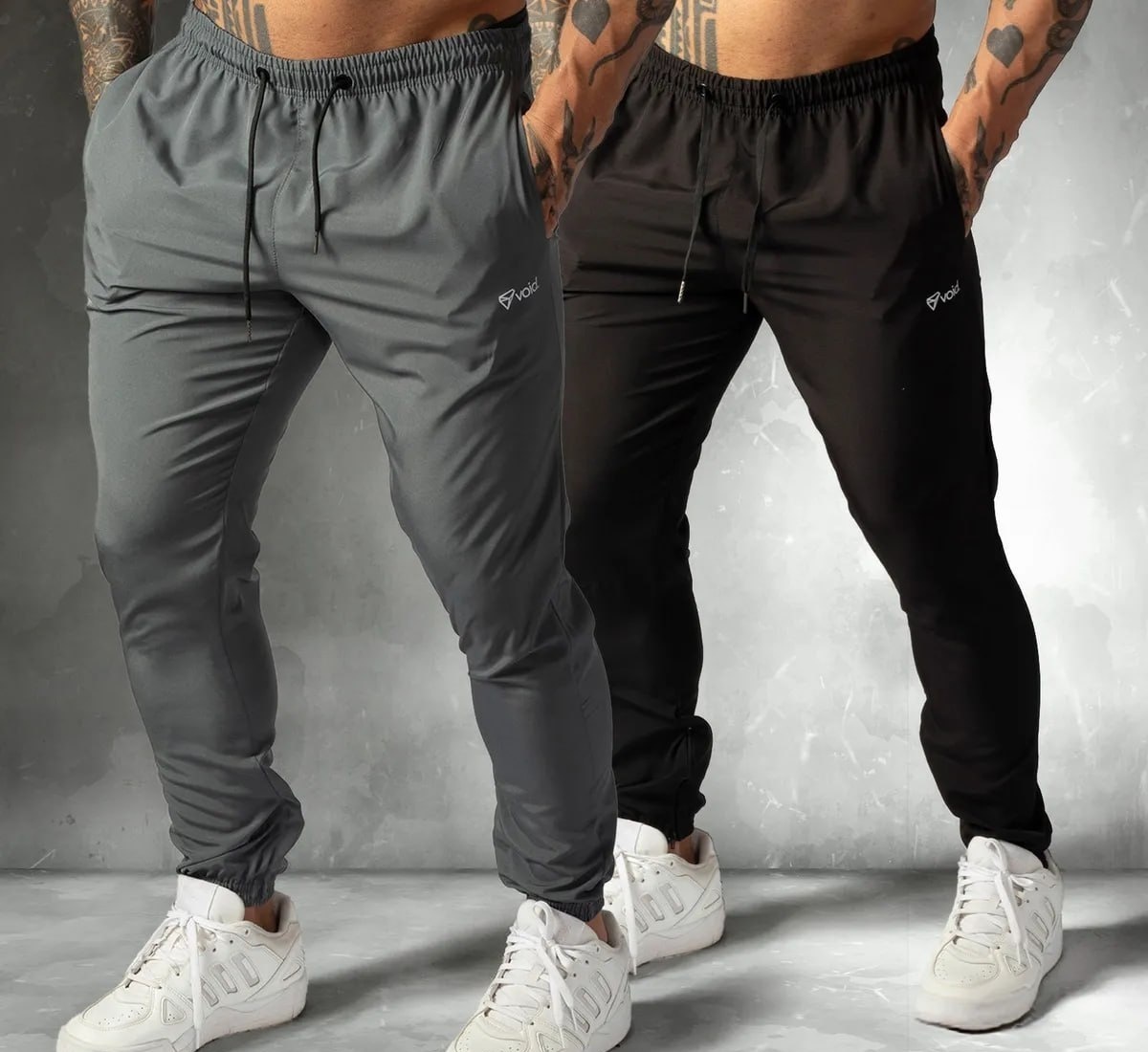 Kit 2 Calças Jogger Tactel