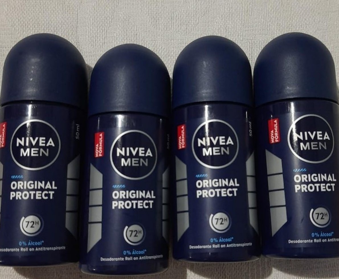 NIVEA MEN Desodorante Antitranspirante Roll-on Original Protect 50ml