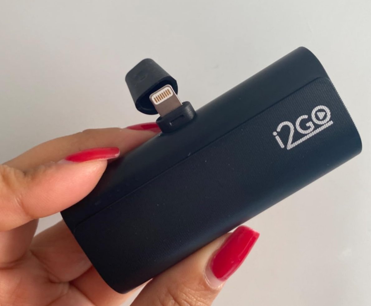 Carregador Portátil Power Bank I2GO 5000mAh Modelo Lightning