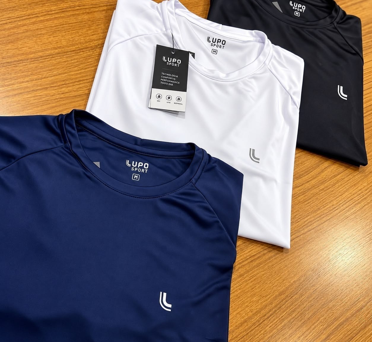 Camiseta Esportiva Lupo Masculina Dry Academia