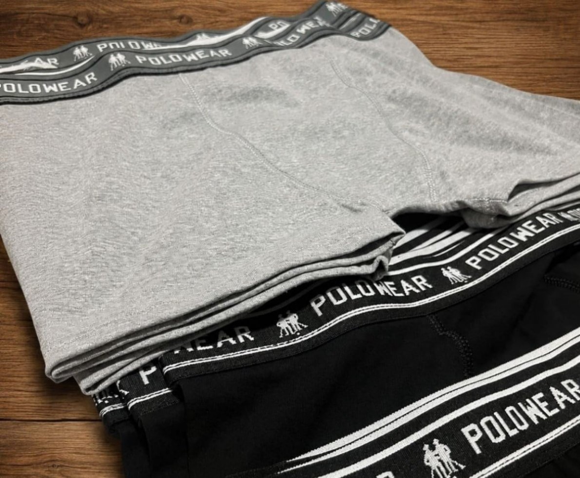 Kit 10 Cuecas Boxer Algodão Polo Wear