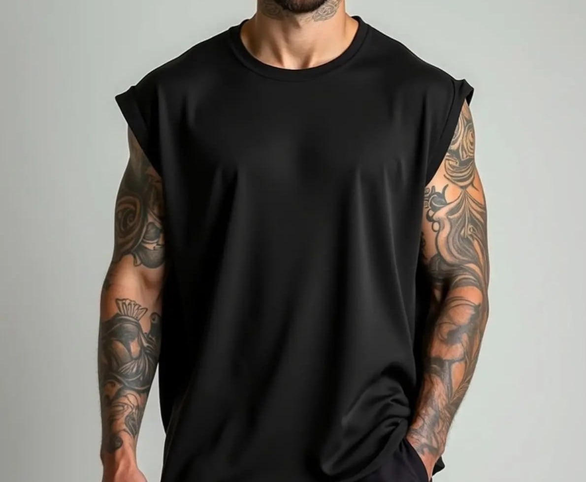 Regata Masculina Oversized - Opções de Cores
