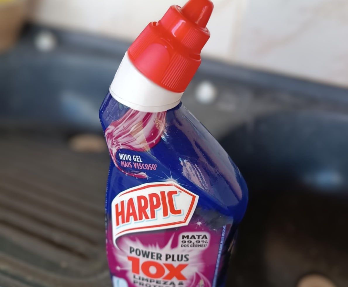 Harpic Power Plus Desinfetante Sanitário em Gel Lavanda 500ml