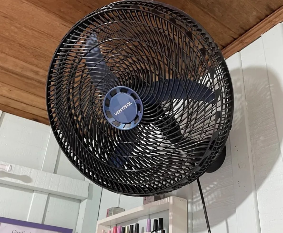 Ventilador De Parede Ventisol New Azul 3 Velocidades